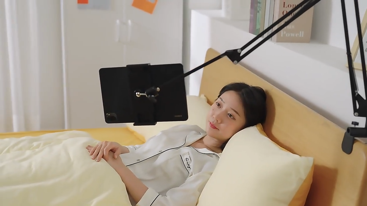 IPad Tablet Stand 360° Rotating Flexible Long Arms Phone Holder Desktop Bed Lazy Bracket for 4.7-10.2'' iPhone iPad Xiaomi Samsung