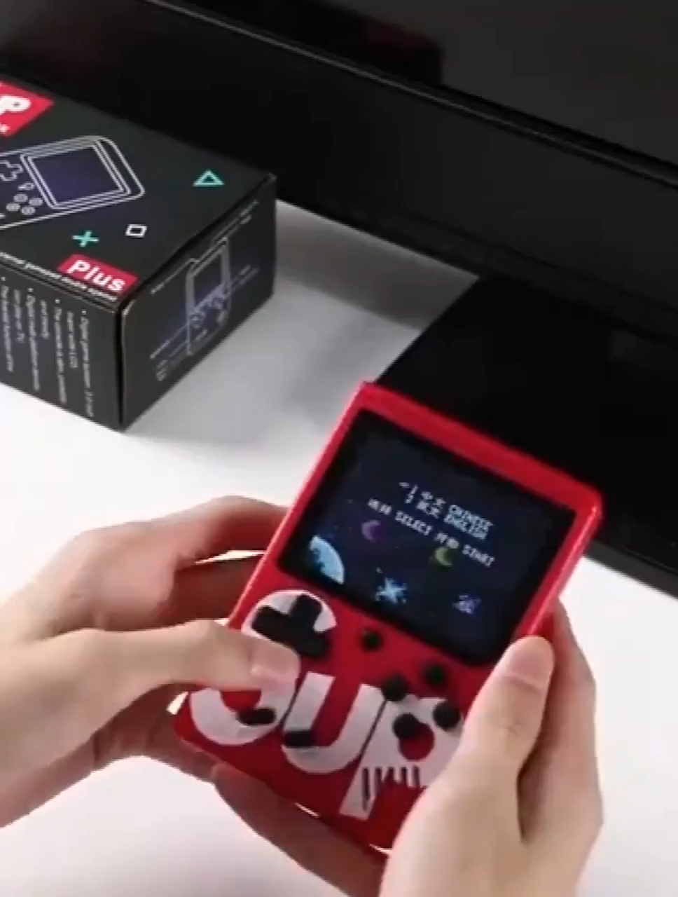 Sup 400 in 1 Retro Game Console Handheld Gameboy Classic Mini game Machine Christmas Birthday Gift