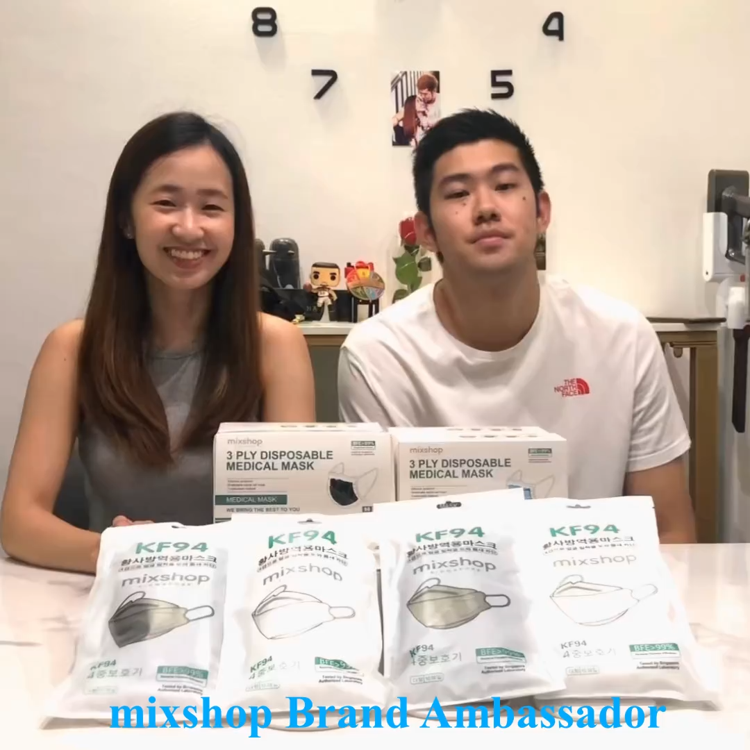 mixshop 3PLY disposable Medical mask & face mask for Adults and Kids, 99% BFE