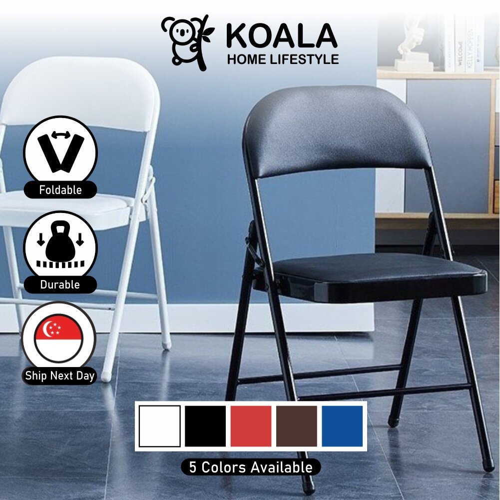 ??6.15 ? Koala Home Folding Chair Waterproof Seat Designer Dining Chair Conference Chair Foldable fold Office chair