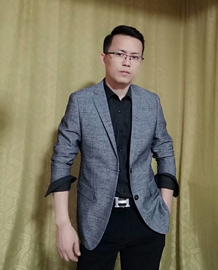 Spring and Autumn Long Sleeve Two-Grain Buckle Slim Fit Trendy Suit Men Business Casual Jacket Men