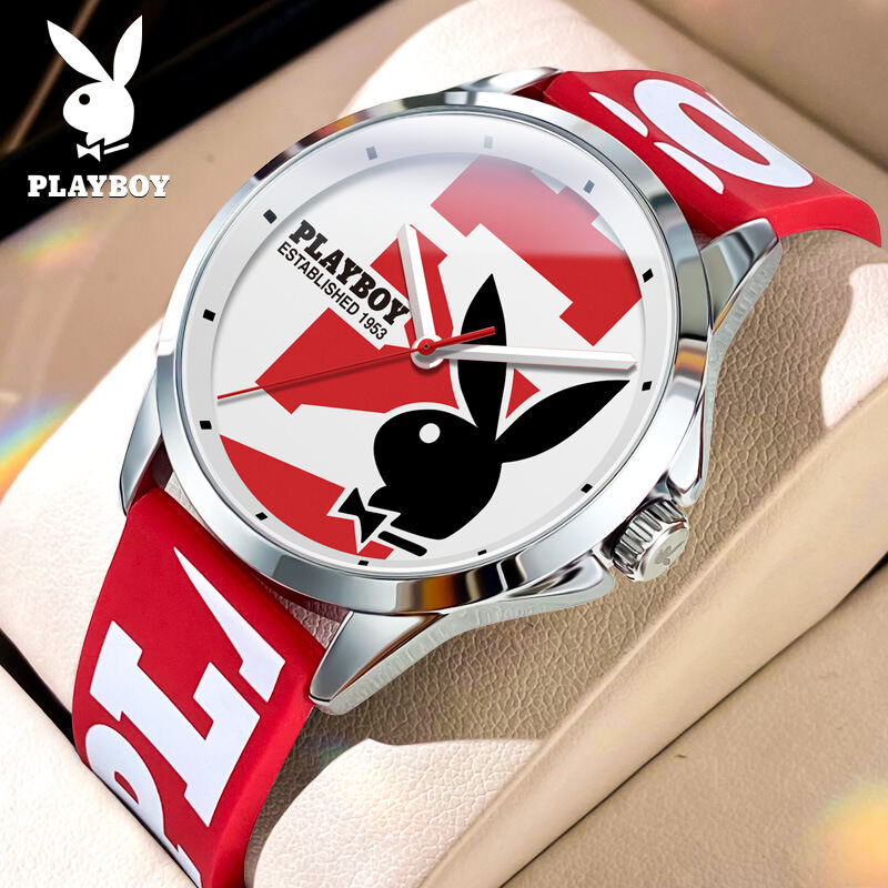 PLAYBOY Quartz watch Men's casual fashion watch Color watch