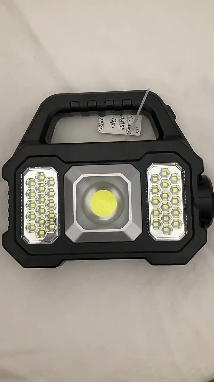 ?? [READY STOCK] Waterproof Outdoor Solar Light Portable Camping Light Handheld Emergency Lamp USB Rechargeable户外太阳能照明灯