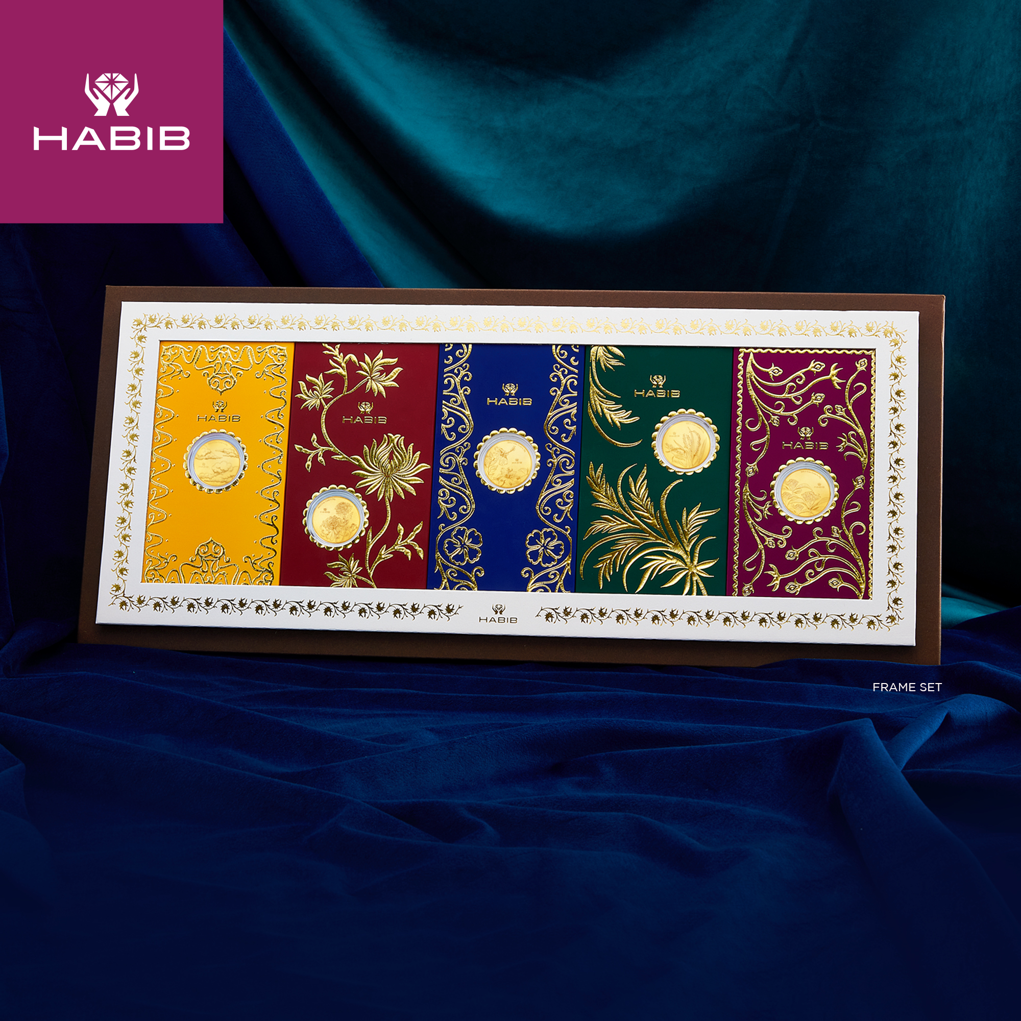 HABIB Tekat Gold Wafer Coin, 999.9 Gold (1.00G)