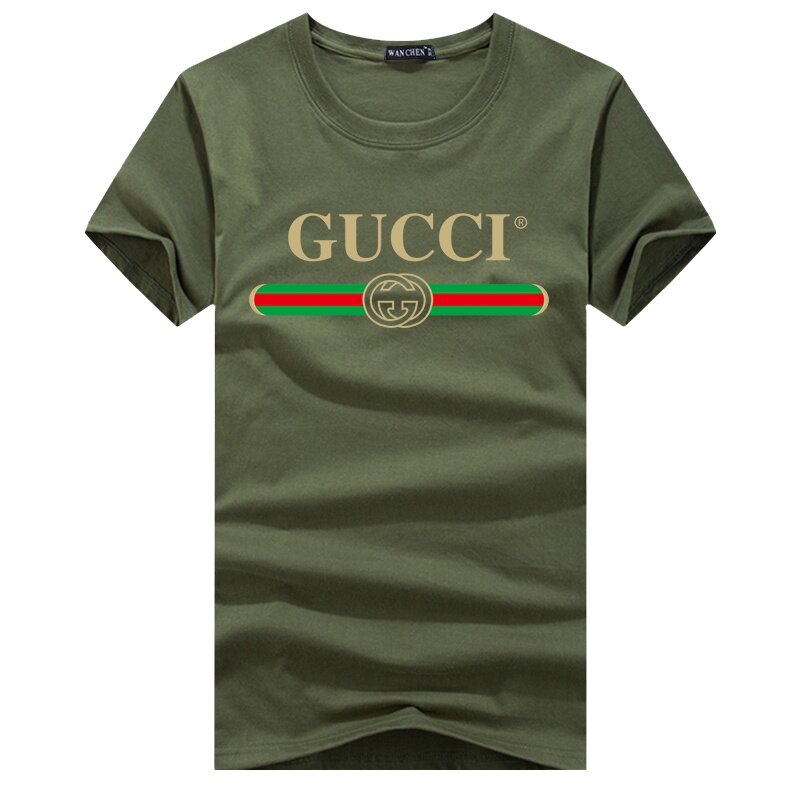 Men Fashion Print T-shirt Unisex Multicolor O-neck Short Sleeve Large Size Couple Casual Top S~5XL