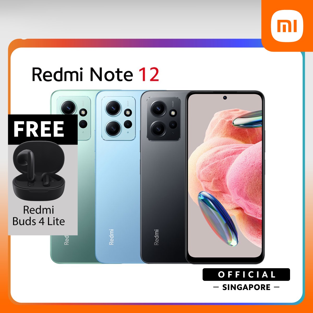 Redmi Note 12 (6GB RAM+128GB ROM) Smartphone