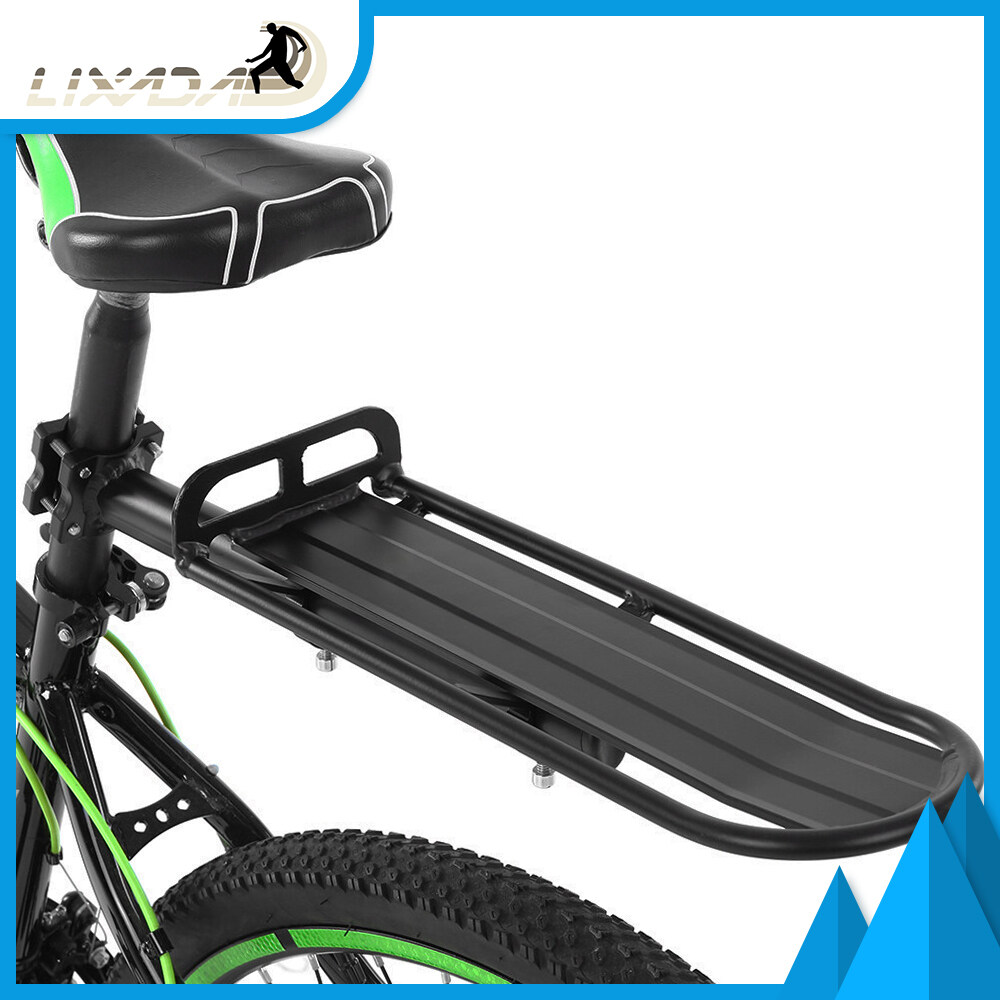 Retractable Aluminum Alloy Bike Mount Bicycle Rear Seat Post Rack Bicycle Pannier Luggage Cargo Carrier Rack