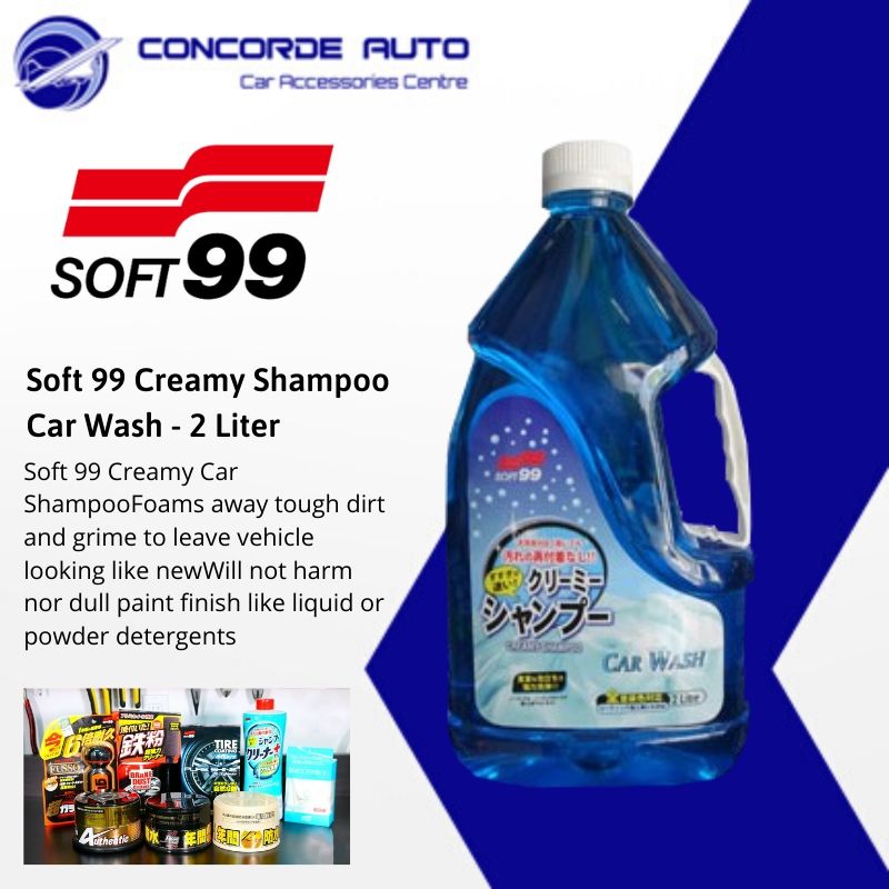 Soft 99 Creamy Shampoo Car Wash - 2 Liter