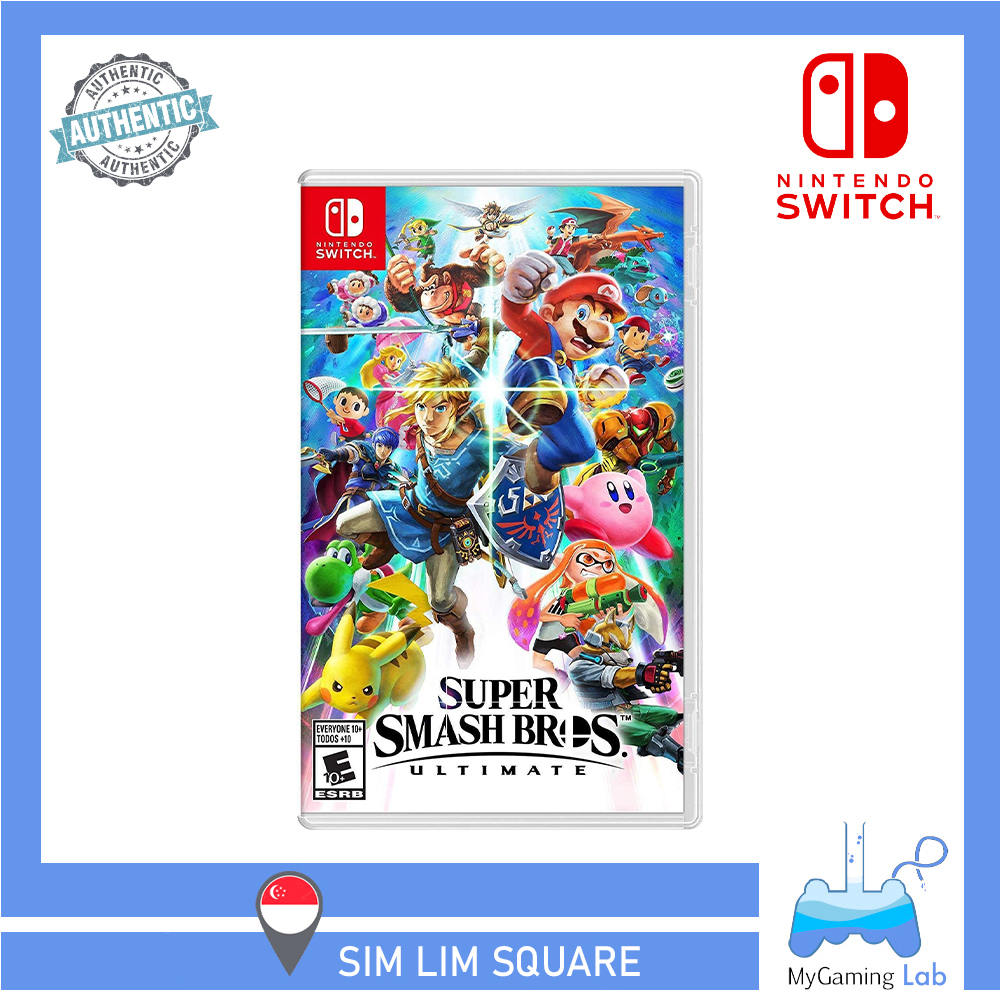 [SG] Nintendo Switch Game Super Smash Bros Ultimate (MDE-US)