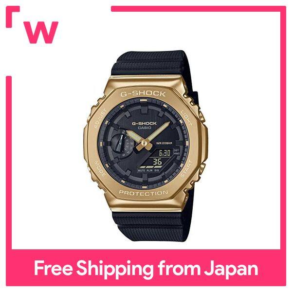 [Casio] G-Shock Metal Covered Watch GM-2100G-1A9JF Men's Black