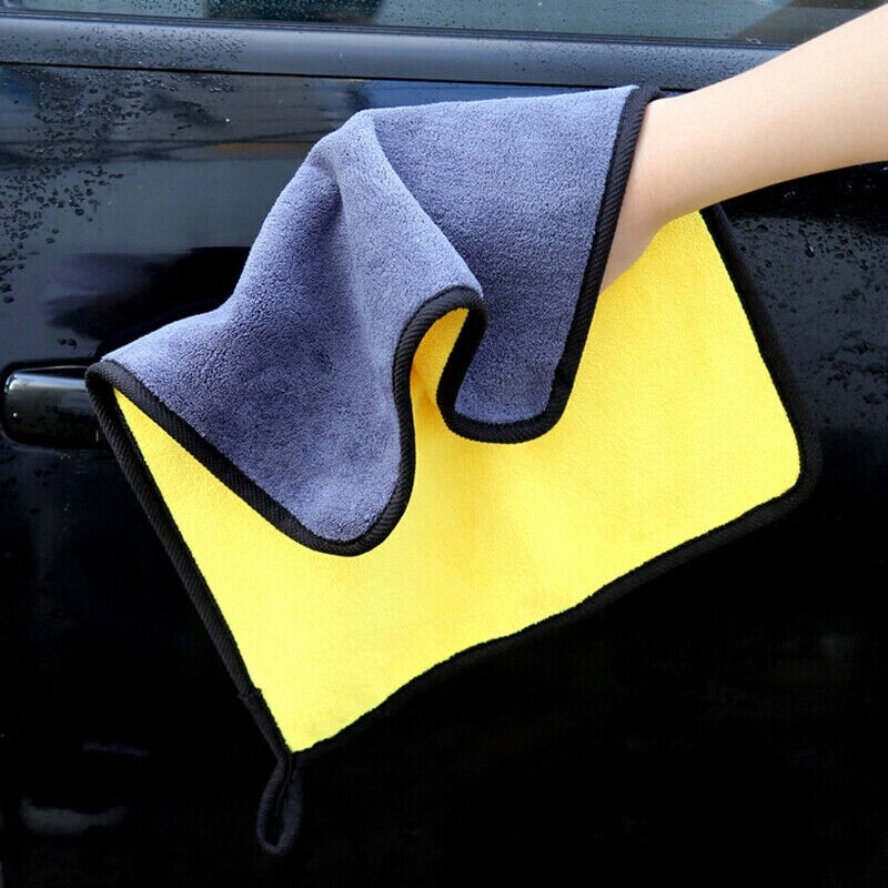 【Ann-Car】30x30cm Car Wash Microfiber Towel Car Cleaning Drying Cloth super absorbent fiber cloth household colourful