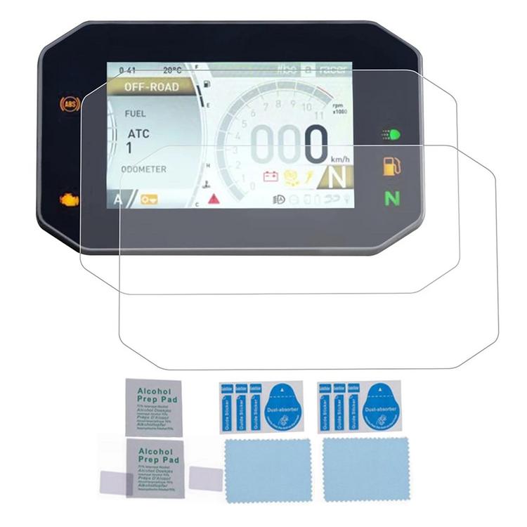 Screen Protector Instrument Protective Replacement Cluster board Screen Protector Film Riding Accessory present