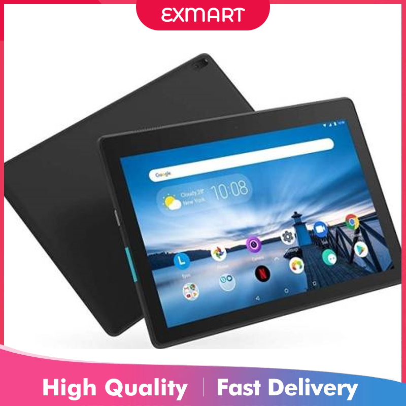 Lenovo TAB E10 Tablet, Qualcomm-Snapdragon 212, 10.1 Inch, 16 GB, 2GB RAM,4850mAh Battery, SLATE BLACK | TB-X104X