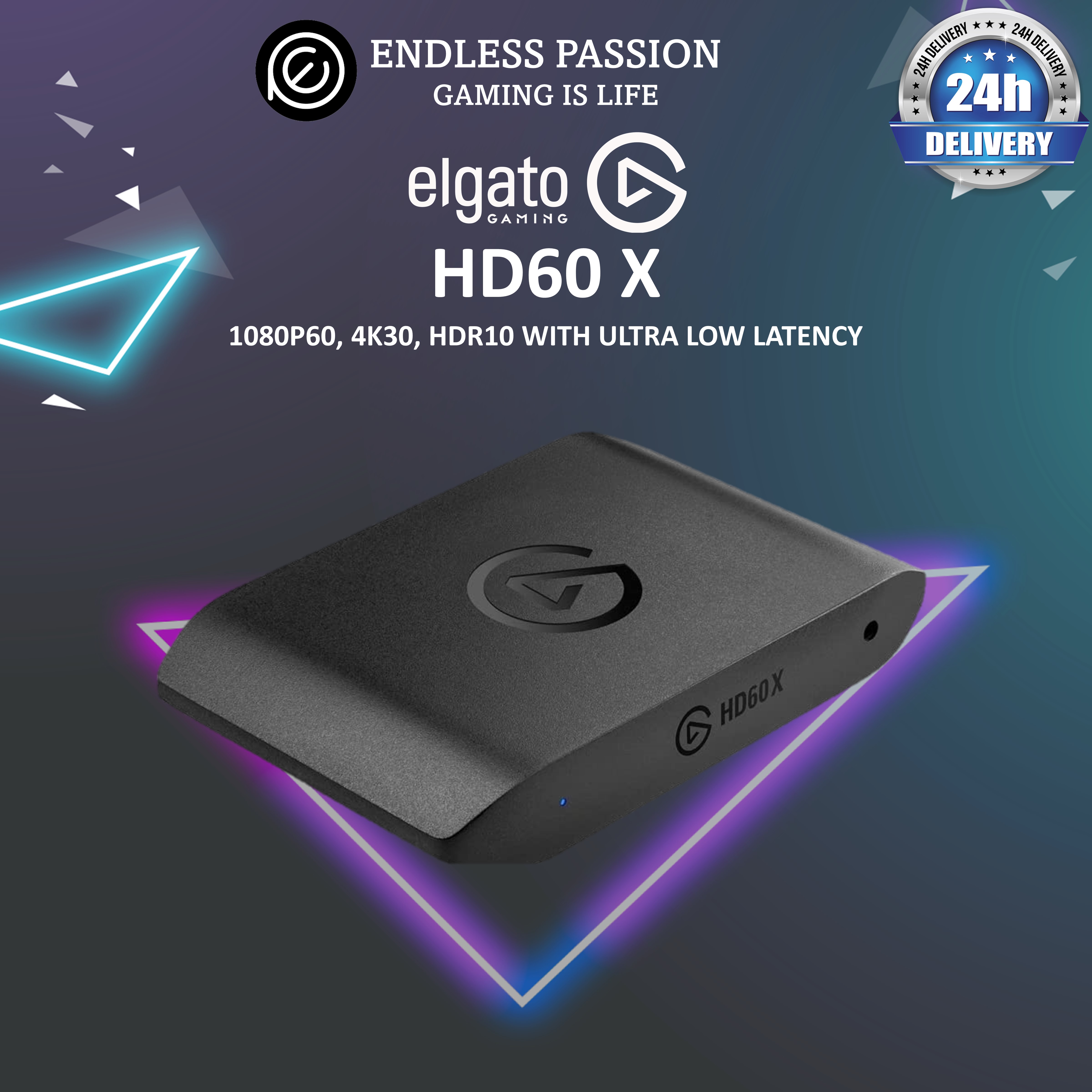 Elgato HD60 X External Game Capture Card - CS-10GBE9901