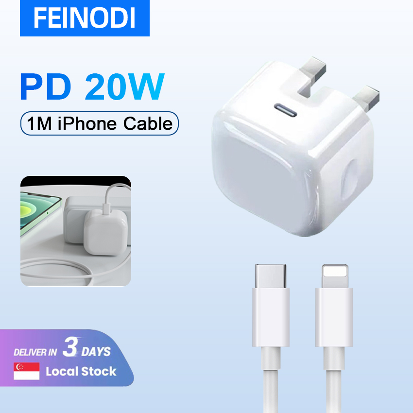 FEINODI PD 20W/35W USB C Fast Charger Type-C Wall Charger for  iPhone 14/14 Max/14 Pro/14 Pro Max/iPhone 13/13 Mini/13 Pro/13 Pro Max/12 Pro Max/SE/11/iPhone 8 and later, Pixel, Galaxy S21/S20/Note 10