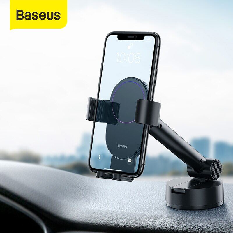 Baseus Car Phone Holder Air Vent Windshield Mount for Mobile Phone Holder Stand for iPhone Cell Phone Support Sumsung Xiaomi