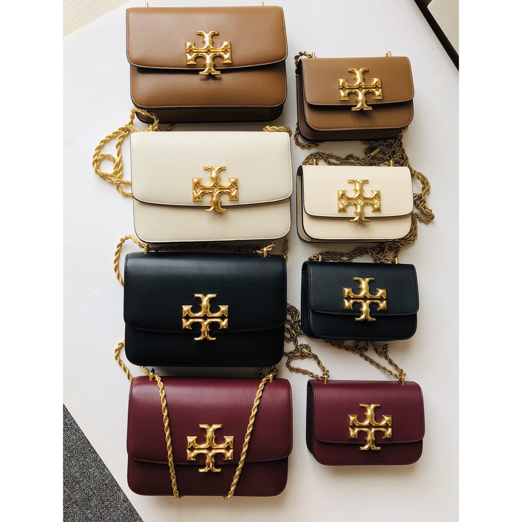 hot sale authentic tory burch bags women   TORY BUIRCH TB ELEANOR SAMLL CONVERTIBLE shoulder bag chain bag tory burch official store
