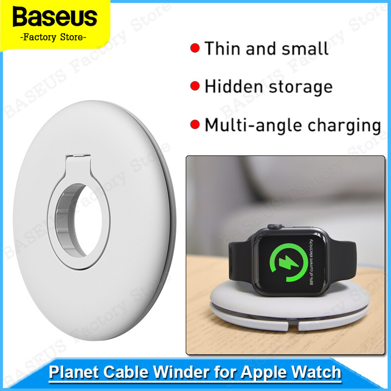 【Pick】Baseus Cable Organizer Charge Stand Holder for IP Watch Cable Winder Watch Cable Holder for IP Watch 5 4 3 2 38mm 42mm 40mm 44mm