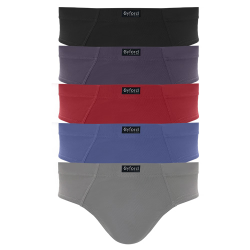 BYFORD 5PCS MENS MINI BRIEFS | BAMBOO ELASTANE | #157740