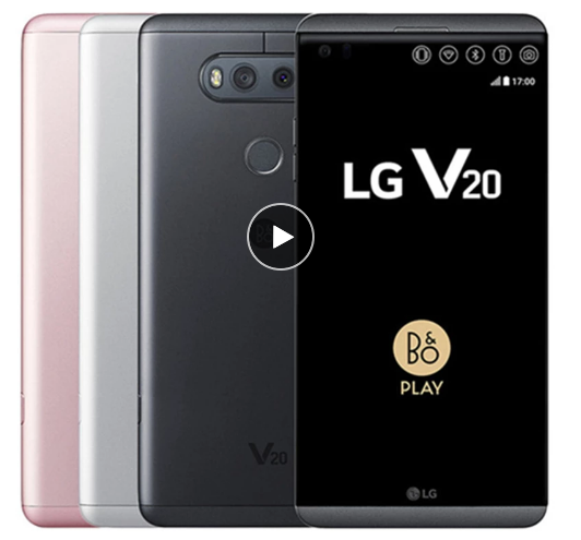 LG V20 Original Unlocked 5.7Inches 4GB RAM 64GB ROM 16MP LTE Fingerprint Android Mobile Phones