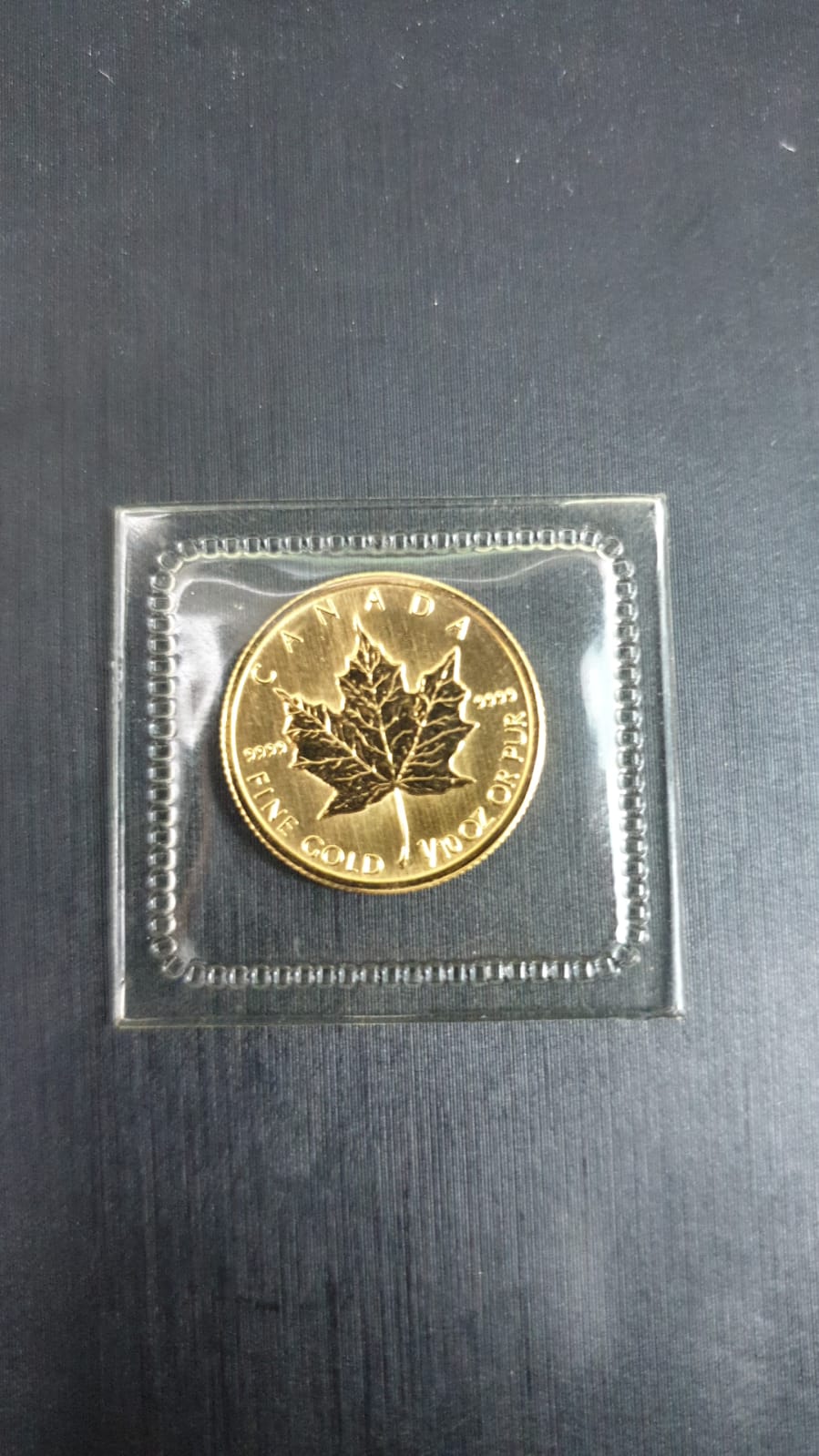 Canadian Gold Maple 1995 - Circulated in good condition - 1/10 oz