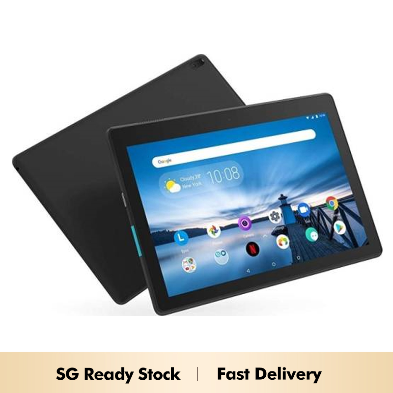 Lenovo TAB E10 Tablet, Qualcomm-Snapdragon 212, 10.1 Inch, 16 GB, 2GB RAM,4850mAh Battery, SLATE BLACK | TB-X104X