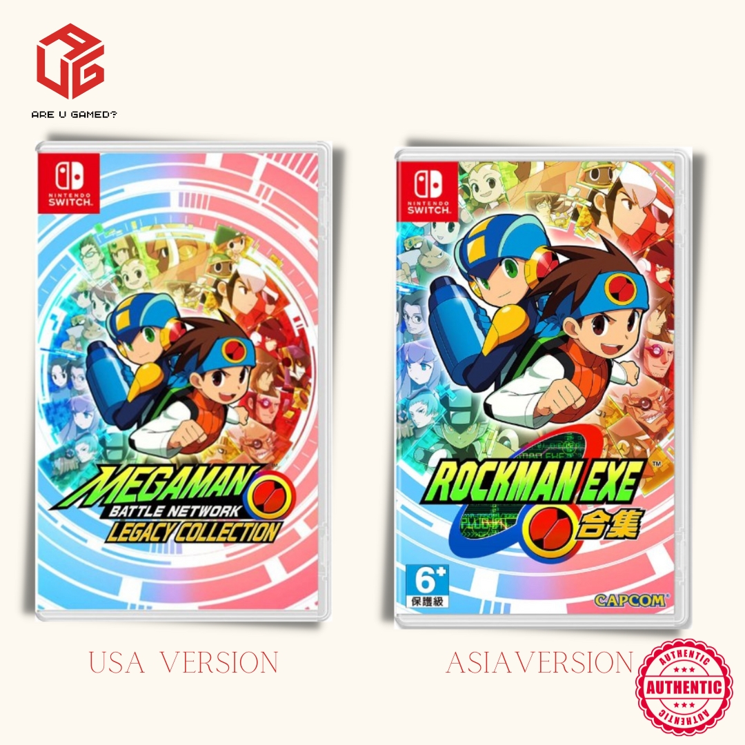 Mega Man Battle Network Legacy Collection - Nintendo Switch (USA/Asia version)