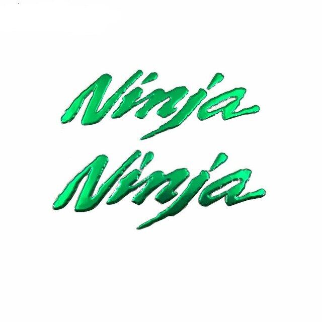 Motorcycle 3D Emblem Badge Decal Tank Wheel Ninja Sticker For Ninja 250R 300R ZX6R 636 ZX10R Z800 Z1000 ZX7R 9R ZX12R ZX14R