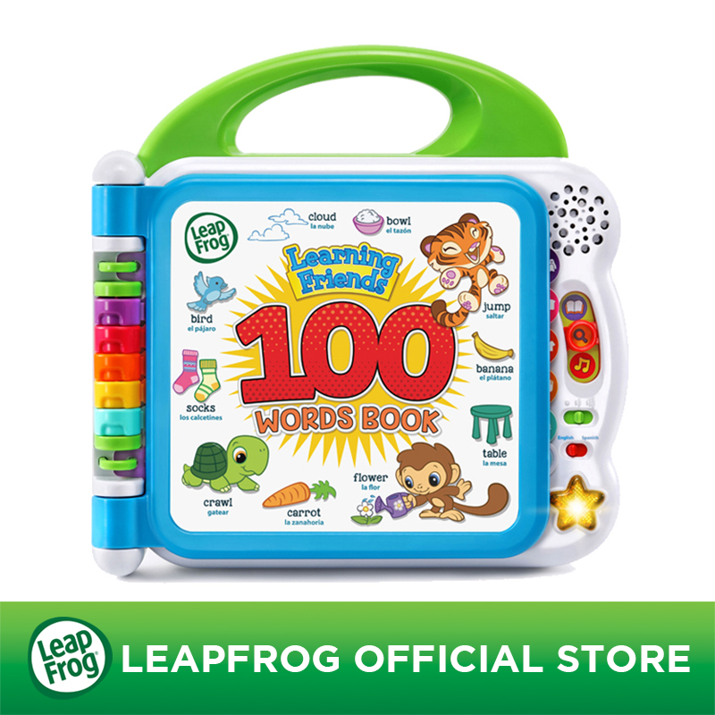 LeapFrog Learning Friends 100 Words Book | 100 Animals | 100 Places about Place I Go | 12 months warranty | 18 Months+