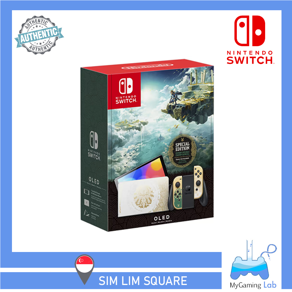 ⭐SG Local Set⭐ Nintendo Switch Console OLED Model - The Legend of Zelda: Tears of the Kingdom Edition