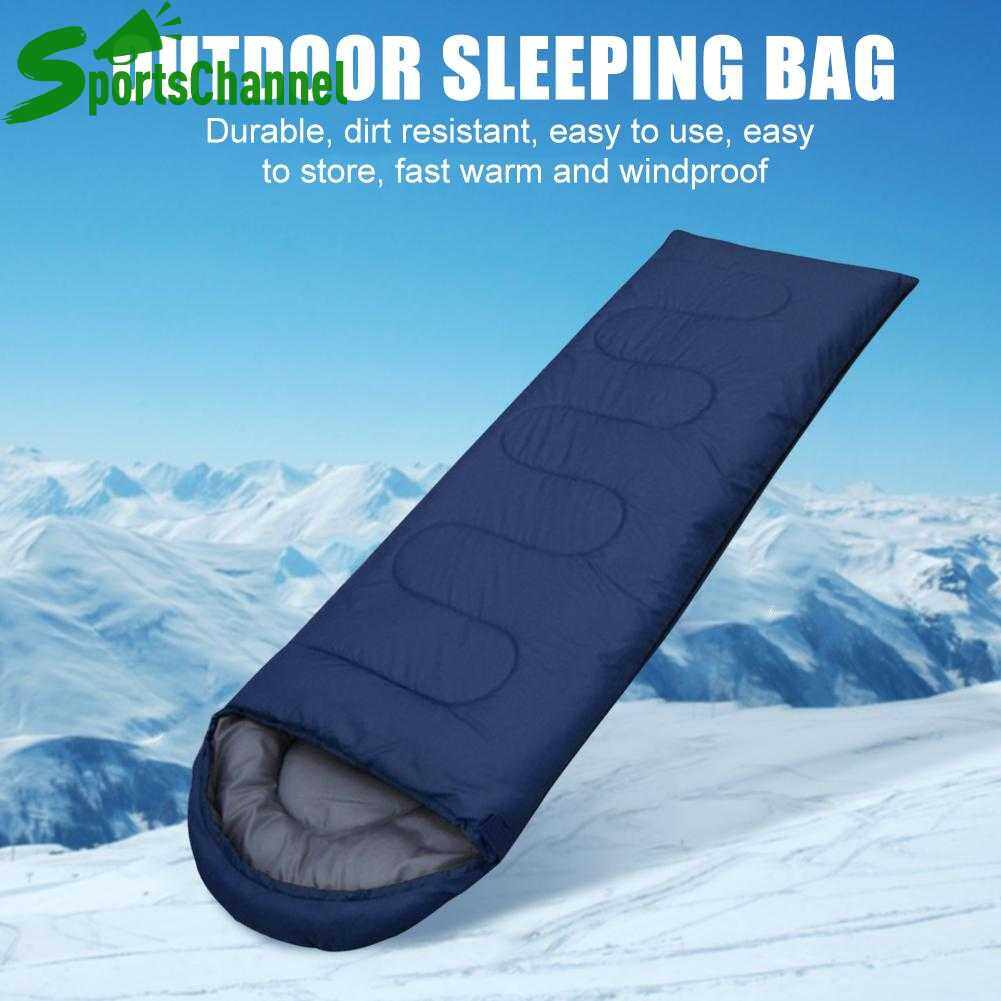 Camping Sleeping Bag Ultralight Envelope Warm Air Bed for Outdoor Travel Hiking