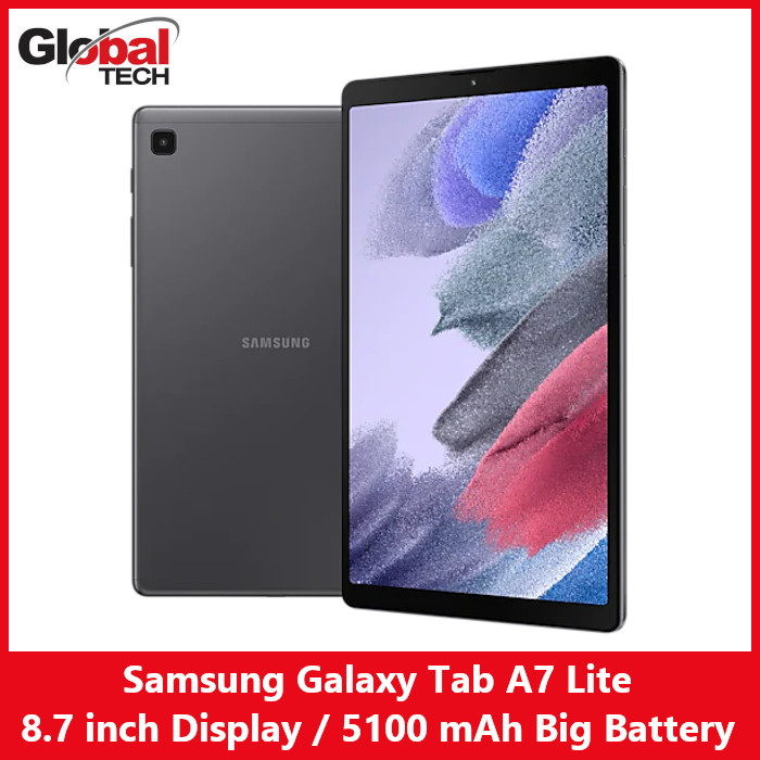 Samsung Tablet Galaxy Tab A7 Lite / Model T225 : LTE + WiFi Version / 32GB ROM + 3GB RAM / 8.7 inch Display
