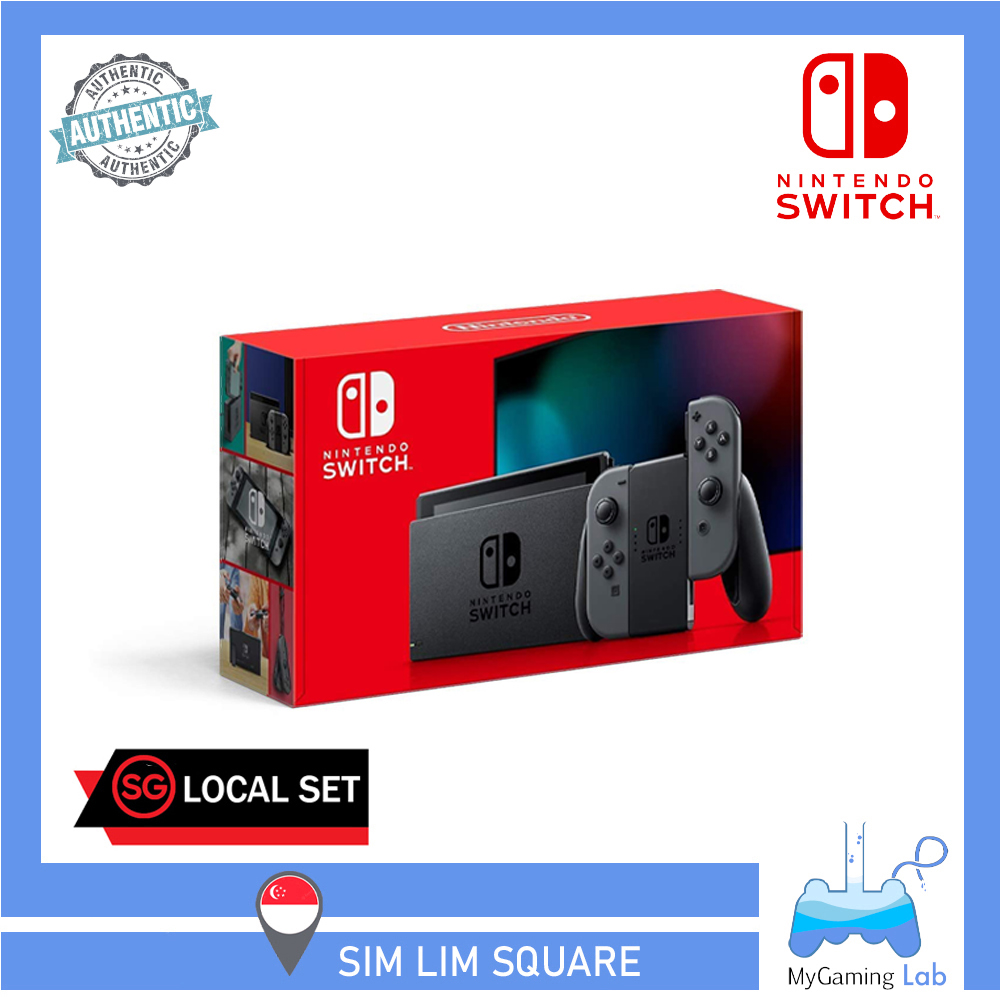 ⭐SG Local Set⭐ Nintendo Switch Console (Gen2) - Authorized Nintendo SG Warranty