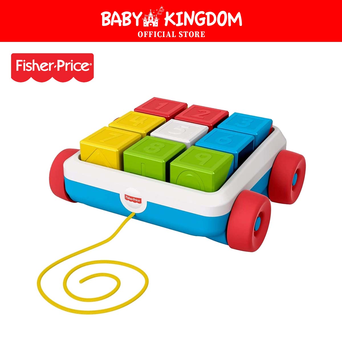 Fisher Price Infant Activity Block Cart
