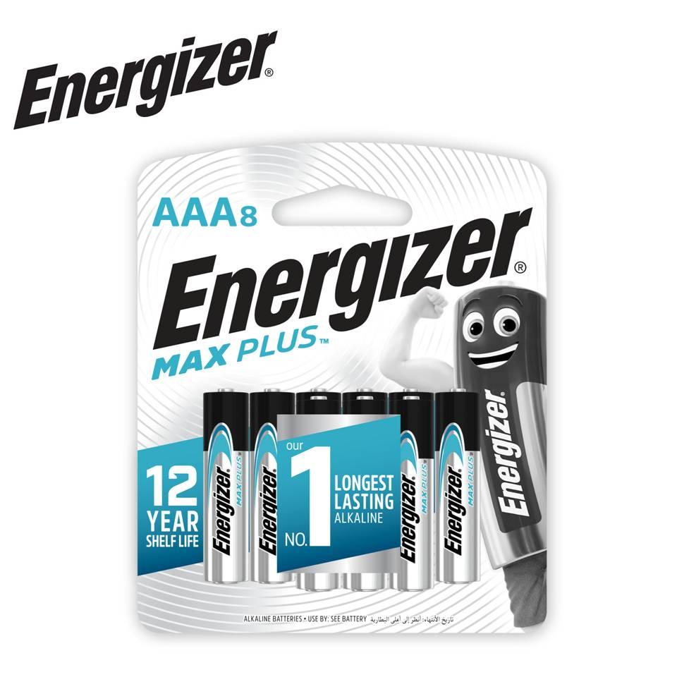 Energizer Max Plus AAA 8S Batteries